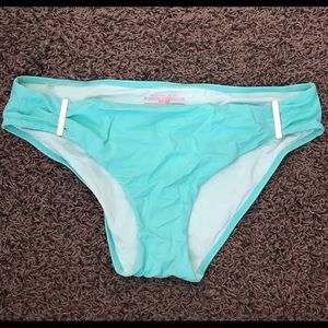 Victoria secret teal bikini bottoms